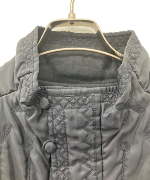 HaaT（ハート）HaaT (ハート) 総刺繍ナイロンジャケット ブラック サイズ:2の古着・服飾アイテム