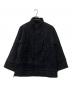 HaaT（ハート）の古着「総刺繍ナイロンジャケット」｜ブラック