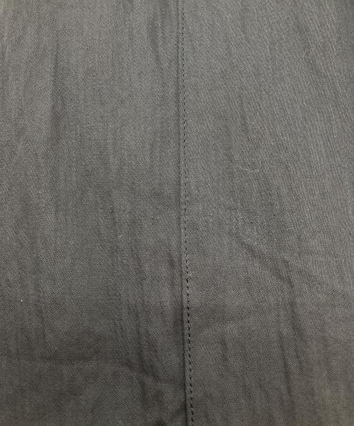 YOSHIE INABA（ヨシエ イナバ）YOSHIE INABA (ヨシエ イナバ) シワ加工ライナー付コート ブラック サイズ:Mの古着・服飾アイテム