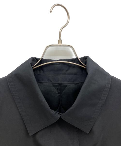 YOSHIE INABA（ヨシエ イナバ）YOSHIE INABA (ヨシエ イナバ) ライナー付オールシルクコート ブラック サイズ:Mの古着・服飾アイテム