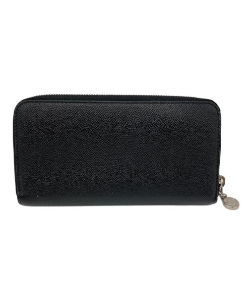 BVLGARI（ブルガリ）BVLGARI (ブルガリ) コンチネンタルBBラウンドファスナー ブラックの古着・服飾アイテム