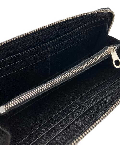 BVLGARI（ブルガリ）BVLGARI (ブルガリ) コンチネンタルBBラウンドファスナー ブラックの古着・服飾アイテム