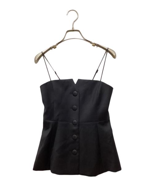 THIRD MAGAZINE（サードマガジン）THIRD MAGAZINE (サードマガジン) 4 BUSTIER/フォービスチェ ブラック サイズ:１ 未使用品の古着・服飾アイテム