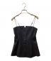 THIRD MAGAZINE（サードマガジン）の古着「4 BUSTIER/フォービスチェ」｜ブラック