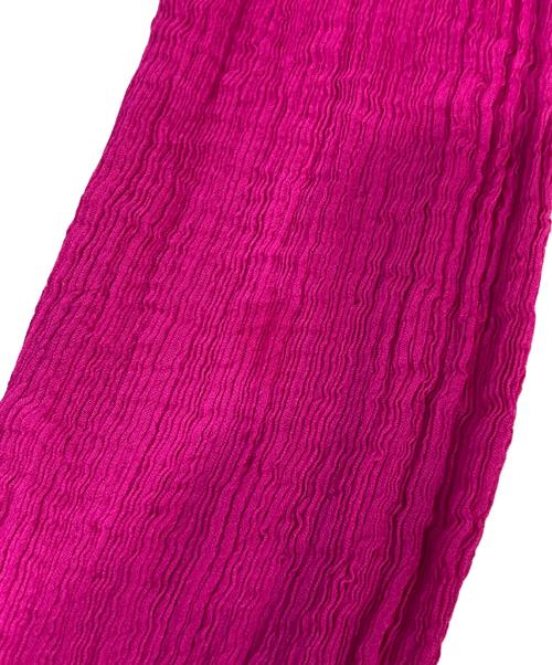 me ISSEY MIYAKE（ミーイッセイ ミヤケ）me ISSEY MIYAKE (ミーイッセイ ミヤケ) プリーツカーディガン パープル サイズ:-の古着・服飾アイテム