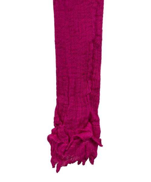 me ISSEY MIYAKE（ミーイッセイ ミヤケ）me ISSEY MIYAKE (ミーイッセイ ミヤケ) プリーツカーディガン パープル サイズ:-の古着・服飾アイテム