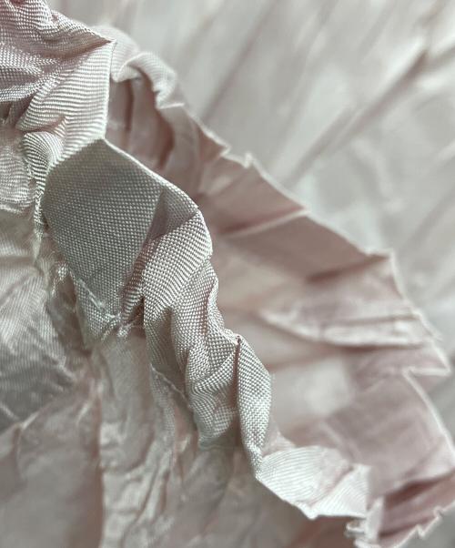 PLEATS PLEASE（プリーツプリーズ）PLEATS PLEASE (プリーツプリーズ) スキッパープリーツブラウス ピンク サイズ:3の古着・服飾アイテム