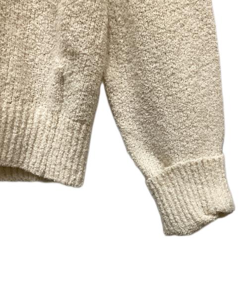 theory（セオリー）theory (セオリー) Terry Boucle Boucle Hoodie(テリーブークレブークレフーディ) ベージュ サイズ:Sの古着・服飾アイテム