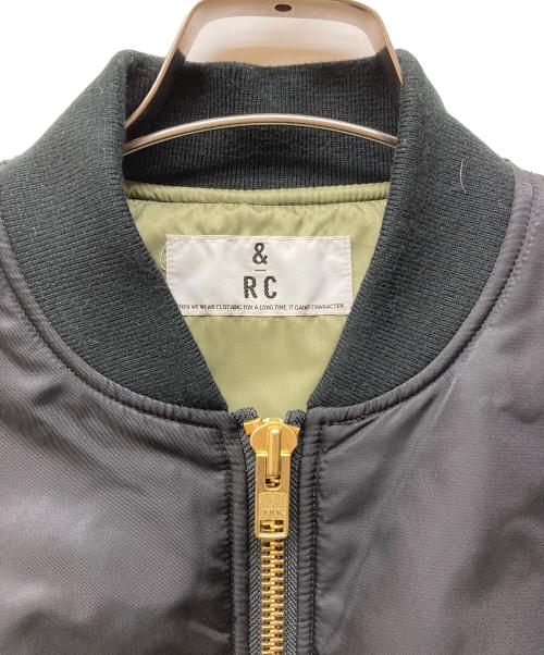 Curensology（カレンソロジー）Curensology (カレンソロジー) &RC コンパクトARMYブルゾン ブラック サイズ:ＦＲＥＥの古着・服飾アイテム