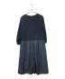 J.PRESS (ジェイプレス) ブロッキングタックワンピース ネイビー サイズ:11：4000円