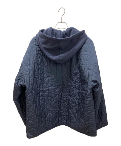 Desigual（デシグアル）Desigual (デシグアル) パッチワーク リバーシブル パデッドジャケット ネイビー サイズ:Sの古着・服飾アイテム