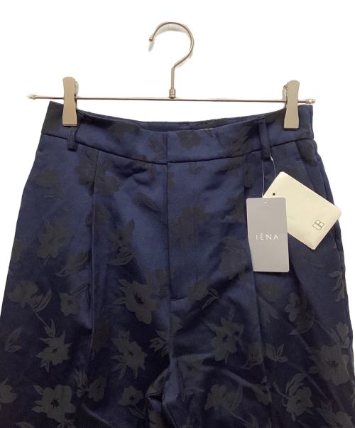 IENA（イエナ）IENA (イエナ) フラワージャガードスティックパンツ ネイビー サイズ:36の古着・服飾アイテム