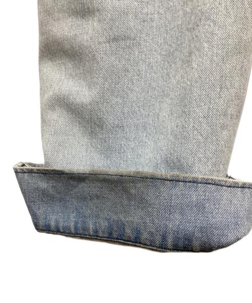 TANAKA（タナカ）TANAKA (タナカ) THE WIDE JEAN TROUSERS/ザワイドジーントラウザーズ ブルー サイズ:25の古着・服飾アイテム