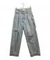 TANAKA（タナカ）の古着「THE WIDE JEAN TROUSERS/ザワイドジーントラウザーズ」｜ブルー