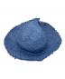中古・古着 La Maison de Lyllis (ラメゾンドリリス) ストローハット ブルー サイズ:FREE：5000円
