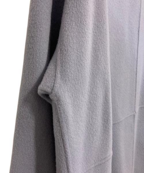 BLACK by moussy（ブラックバイマウジー）BLACK by moussy (ブラックバイマウジー) no collar rever coat ブルー サイズ:2の古着・服飾アイテム