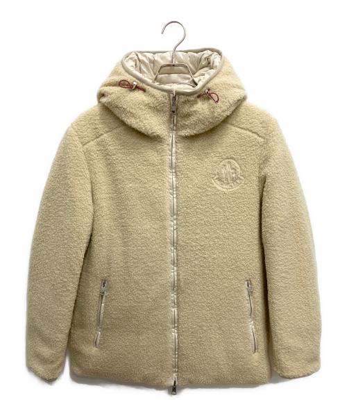MONCLER（モンクレール）MONCLER (モンクレール) HAFFNER/リバーシブルダウン ベージュの古着・服飾アイテム