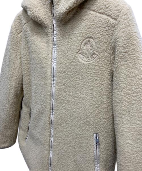 MONCLER（モンクレール）MONCLER (モンクレール) HAFFNER/リバーシブルダウン ベージュの古着・服飾アイテム