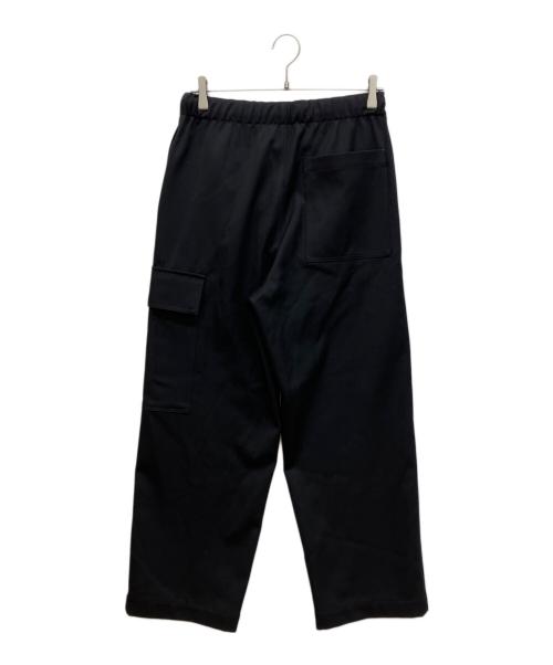 LOEWE（ロエベ）LOEWE (ロエベ) クロップド ドローストリング トラウザーズ ブラック サイズ:44の古着・服飾アイテム