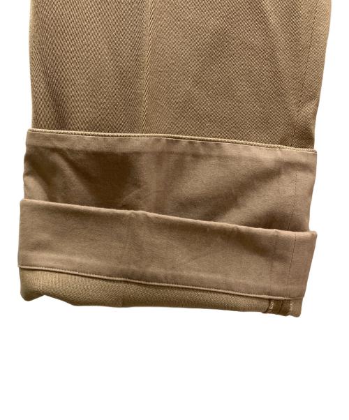 LOEWE（ロエベ）LOEWE (ロエベ) クロップドターンアップトラウザーズ ベージュ サイズ:36の古着・服飾アイテム