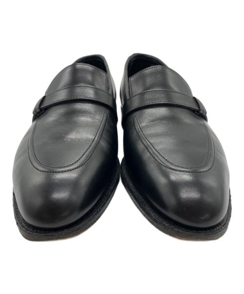 JOHN LOBB（ジョンロブ）JOHN LOBB (ジョンロブ) ストラップローファー ブラック サイズ:5 1/2の古着・服飾アイテム