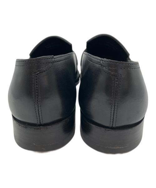 JOHN LOBB（ジョンロブ）JOHN LOBB (ジョンロブ) ストラップローファー ブラック サイズ:5 1/2の古着・服飾アイテム