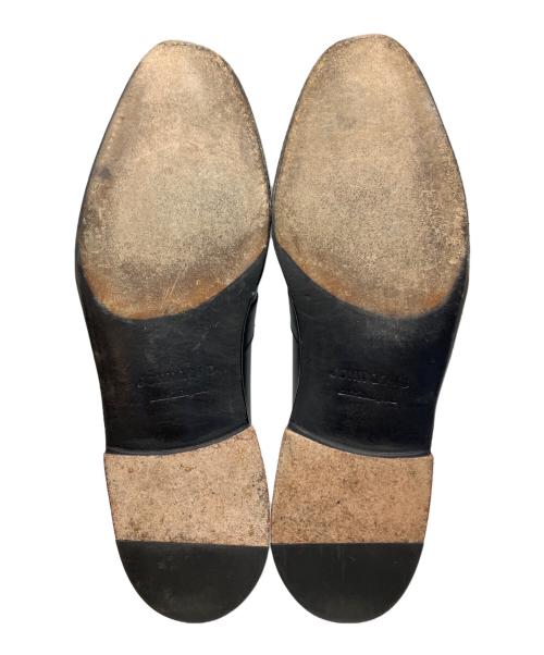 JOHN LOBB（ジョンロブ）JOHN LOBB (ジョンロブ) ストラップローファー ブラック サイズ:5 1/2の古着・服飾アイテム