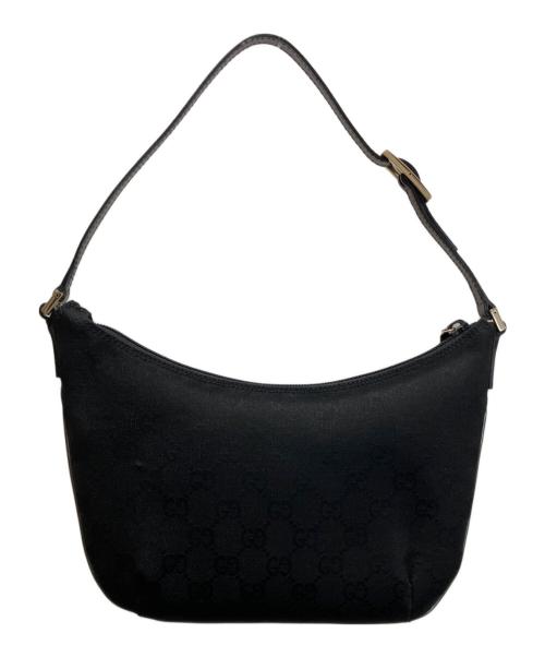 GUCCI（グッチ）GUCCI (グッチ) アクセサリーポーチ ブラックの古着・服飾アイテム