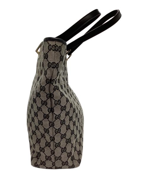 GUCCI（グッチ）GUCCI (グッチ) GGキャンバストートバッグ ブラック サイズ:下記参照の古着・服飾アイテム