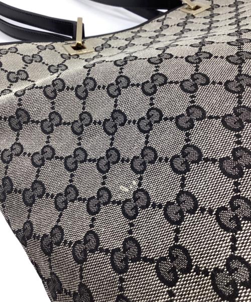 GUCCI（グッチ）GUCCI (グッチ) GGキャンバストートバッグ ブラック サイズ:下記参照の古着・服飾アイテム