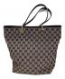 GUCCI (グッチ) GGキャンバストートバッグ ブラック サイズ:下記参照：35000円