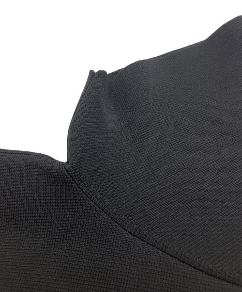 UNITED ARROWS（ユナイテッドアローズ）UNITED ARROWS (ユナイテッドアローズ) ペプラムショートスリーブニット ブラック サイズ:FREEの古着・服飾アイテム