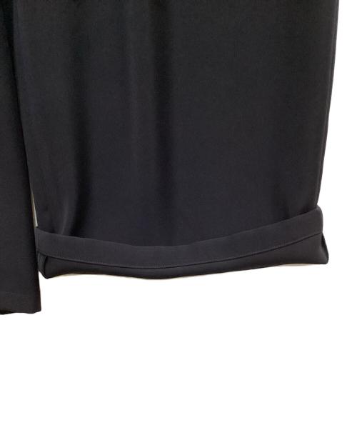 ENFOLD（エンフォルド）ENFOLD (エンフォルド) BELT WIDE-TROUSERS/ベルトワイドトラウザーズ ネイビー サイズ:38の古着・服飾アイテム