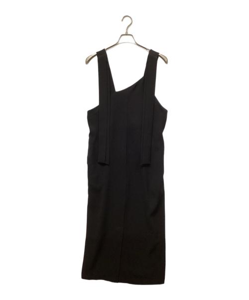 ENFOLD（エンフォルド）ENFOLD (エンフォルド) STRAIGHT JUMPER-SKIRT(ストレートジャンパースカート) ブラック サイズ:38の古着・服飾アイテム