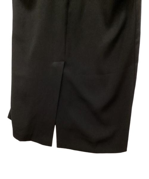 ENFOLD（エンフォルド）ENFOLD (エンフォルド) STRAIGHT JUMPER-SKIRT(ストレートジャンパースカート) ブラック サイズ:38の古着・服飾アイテム