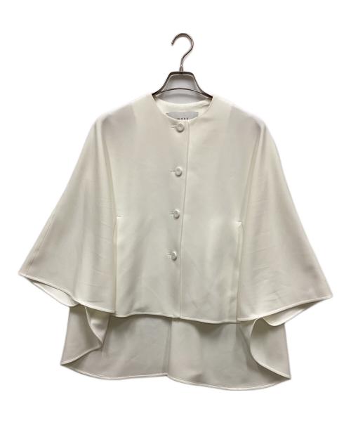 ADORE（アドーア）ADORE (アドーア) 2WAY ダブルクロスジャケット ホワイト サイズ:38の古着・服飾アイテム