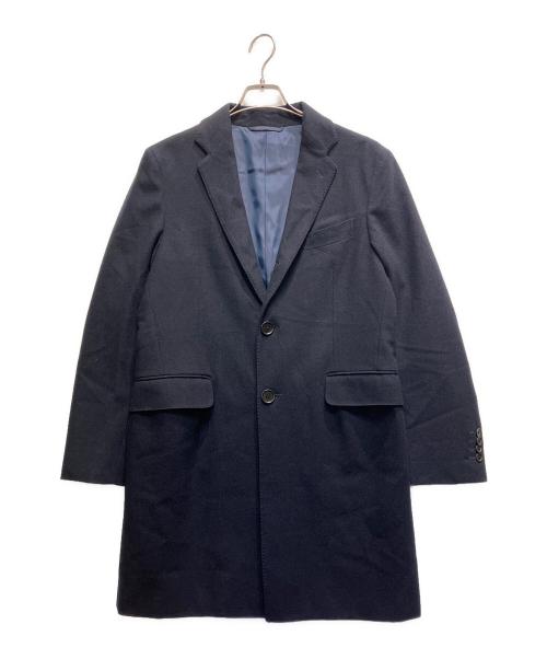 green label relaxing（グリーンレーベルリラクシング）green label relaxing (グリーンレーベルリラクシング) チェスターコート ネイビー サイズ:Sの古着・服飾アイテム