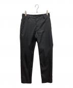 WORK WEAR SUITワークウェアースーツ）の古着「Bizウォームレングスパンツ スラックス」｜グレー