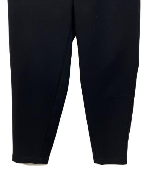 BORDERS at BALCONY（ボーダーズアットバルコニー）BORDERS at BALCONY (ボーダーズアットバルコニー) TAPERED PANTS ブラック サイズ:36の古着・服飾アイテム