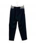 BORDERS at BALCONY (ボーダーズアットバルコニー) TAPERED PANTS ブラック サイズ:36：9000円