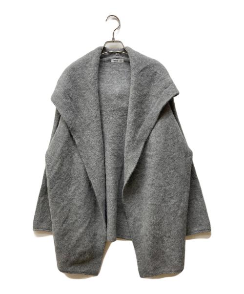 EVERYDAY I LIKE.（エヴリデイ アイ ライク）EVERYDAY I LIKE. (エヴリデイ アイ ライク) Alpaca Fluffy Gown グレー サイズ:ＦＲＥＥの古着・服飾アイテム