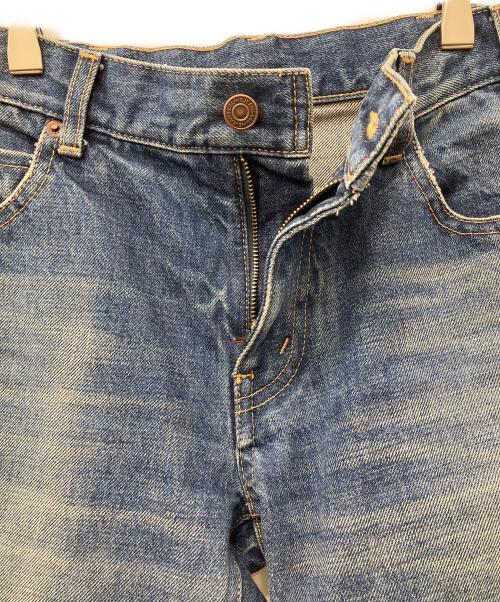 CELINE（セリーヌ）CELINE (セリーヌ) ローライズ フレアデニムパンツ インディゴ サイズ:W26の古着・服飾アイテム