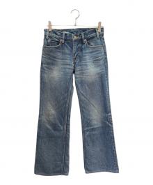 CELINE（セリーヌ）の古着「ローライズ ブーツカットデニムパンツ」｜インディゴ