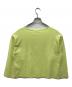 GALERIE VIE (ギャルリーヴィー) ドライコットンオーバーサイズドプルオーバー 黄緑 サイズ:Ｓ 未使用品：5000円