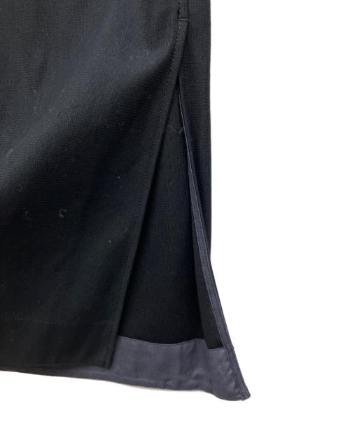 MACPHEE（マカフィー）MACPHEE (マカフィー) コットンラッセルIラインマキシスカート ブラック サイズ:36 未使用品の古着・服飾アイテム
