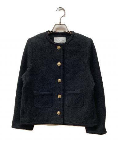 【美品】Na.e ナエ　Novel Tweed Vest_black ナイジェル・ケーボン】MAN / ブラックスミスベスト - ツイード