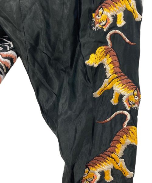 BEAMS（ビームス）BEAMS (ビームス) TAILOR TOYO (テーラー東洋) アセテート スカジャン/コラボスカジャン ブラック サイズ:Lの古着・服飾アイテム