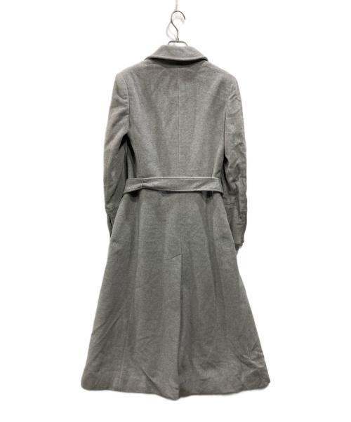 VALENTINO ROMA（ヴァレンティノ ローマ）VALENTINO ROMA (ヴァレンティノ ローマ) ウールロングコート グレー サイズ:40の古着・服飾アイテム