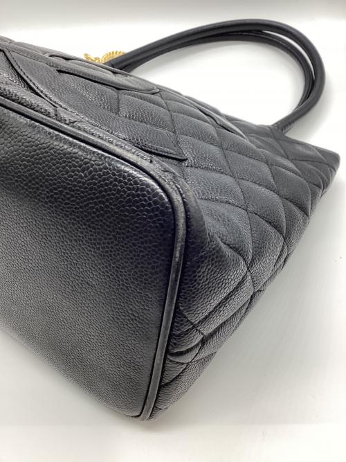 CHANEL（シャネル）CHANEL (シャネル) キャビアスキントートバッグの古着・服飾アイテム