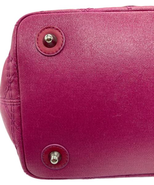 Christian Dior（クリスチャン ディオール）Christian Dior (クリスチャン ディオール) レディディオール カナージュ パナレア パープルの古着・服飾アイテム